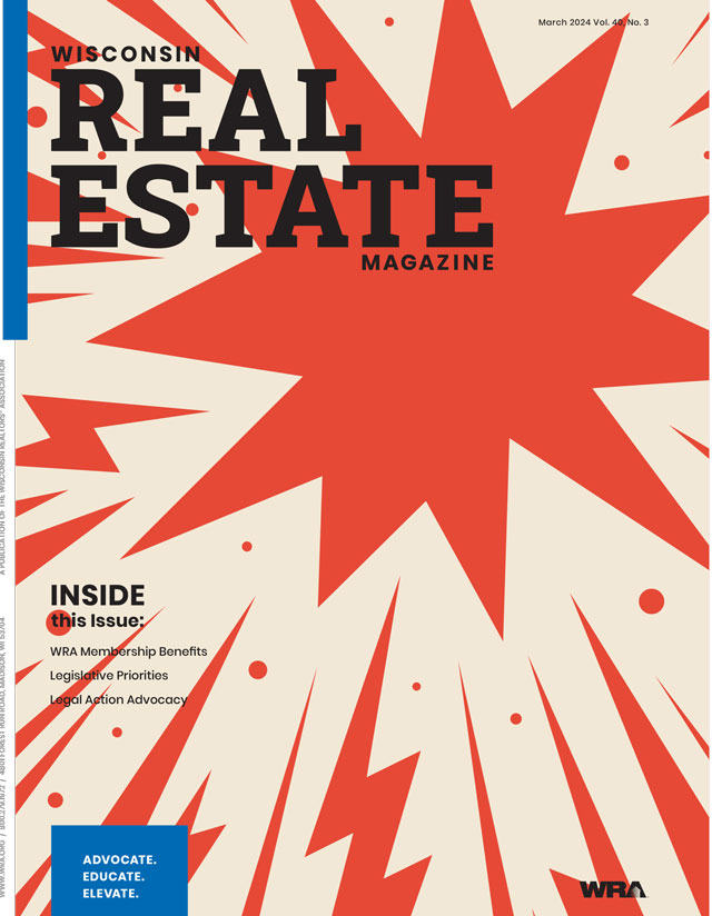 March 2024 Wisconsin Real Estate Magazine cover