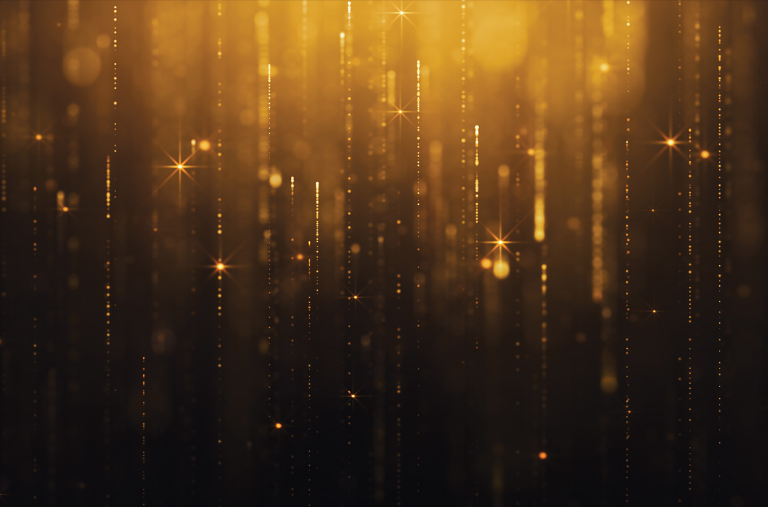 Gold sparkle illustration