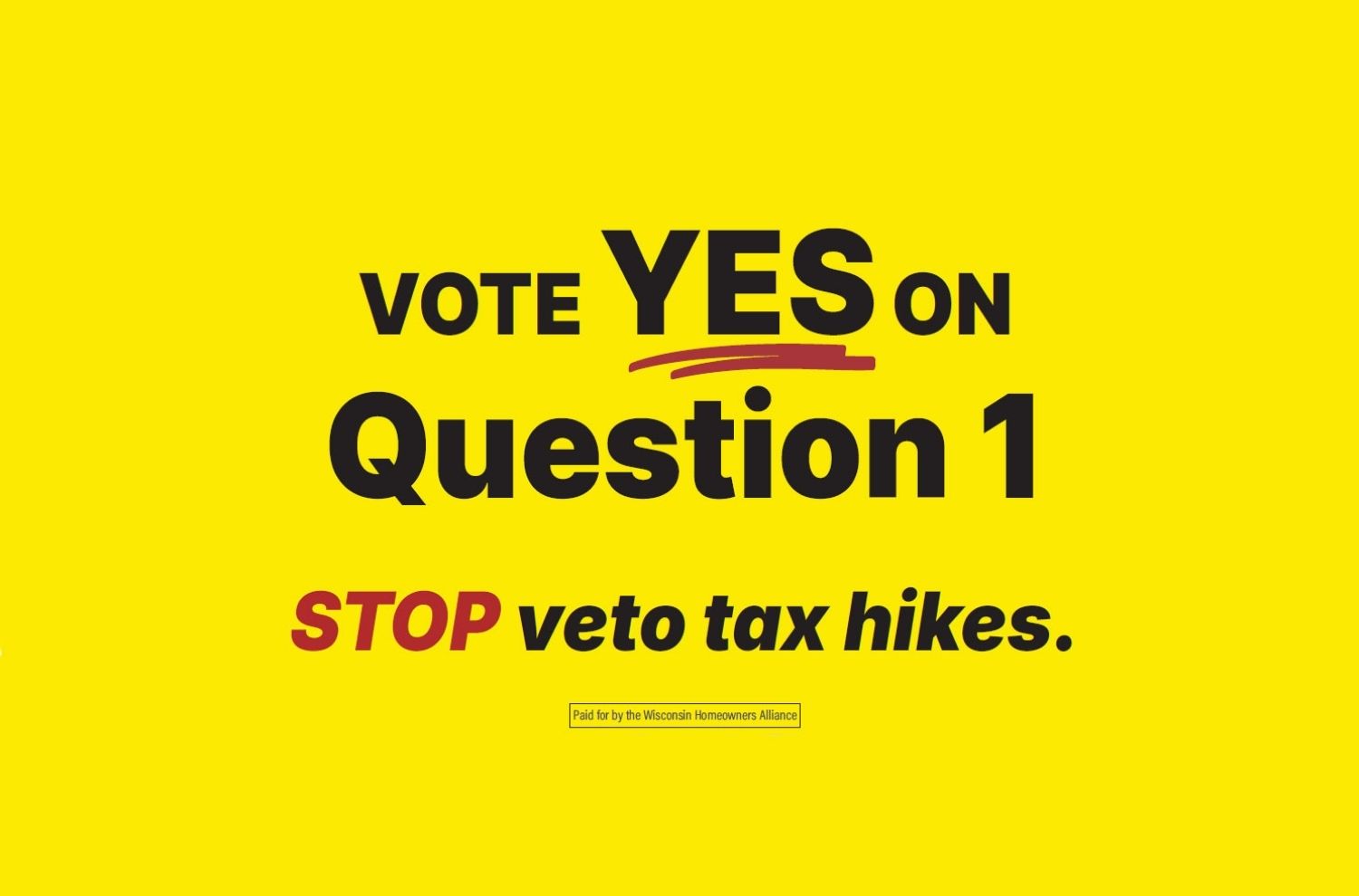 The WHA Launches Statewide Question 1 Campaign